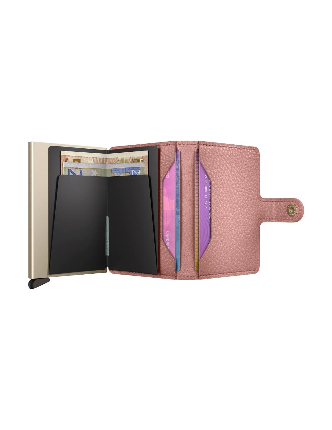 SECRID MINIWALLET PEBBLE ROSE