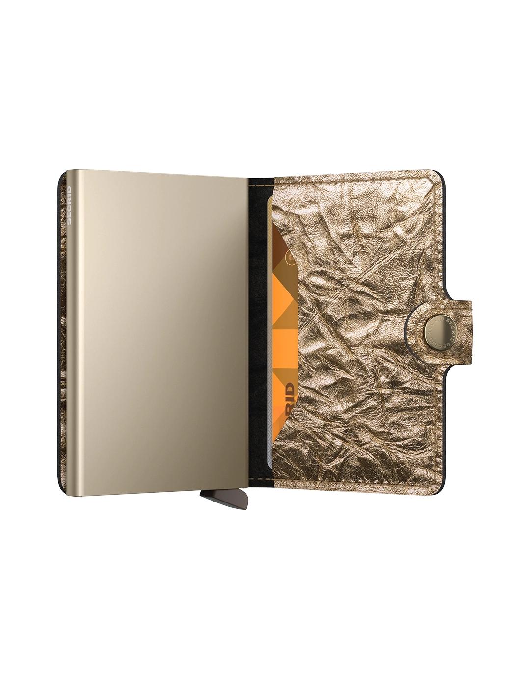 SECRID MINIWALLET CRUNCH GOLD