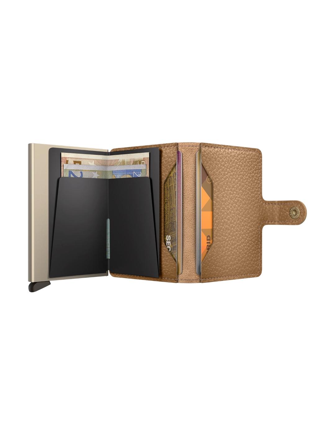 SECRID MINIWALLET PEBBLE CAPUCCINO