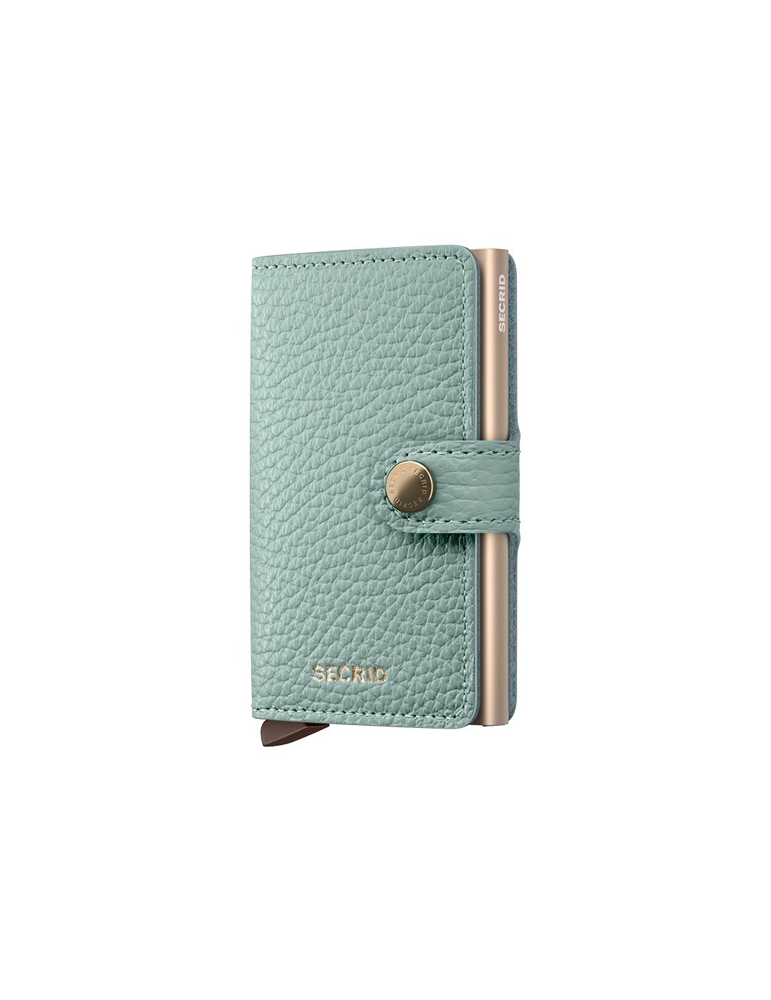 SECRID MINIWALLET PEBBLE SEA GREEN