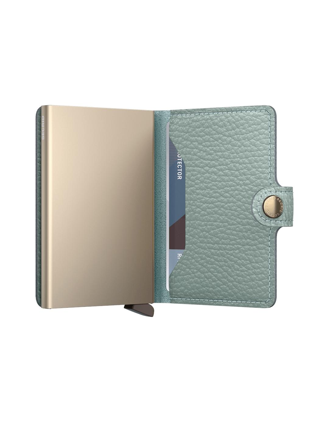 SECRID MINIWALLET PEBBLE SEA GREEN