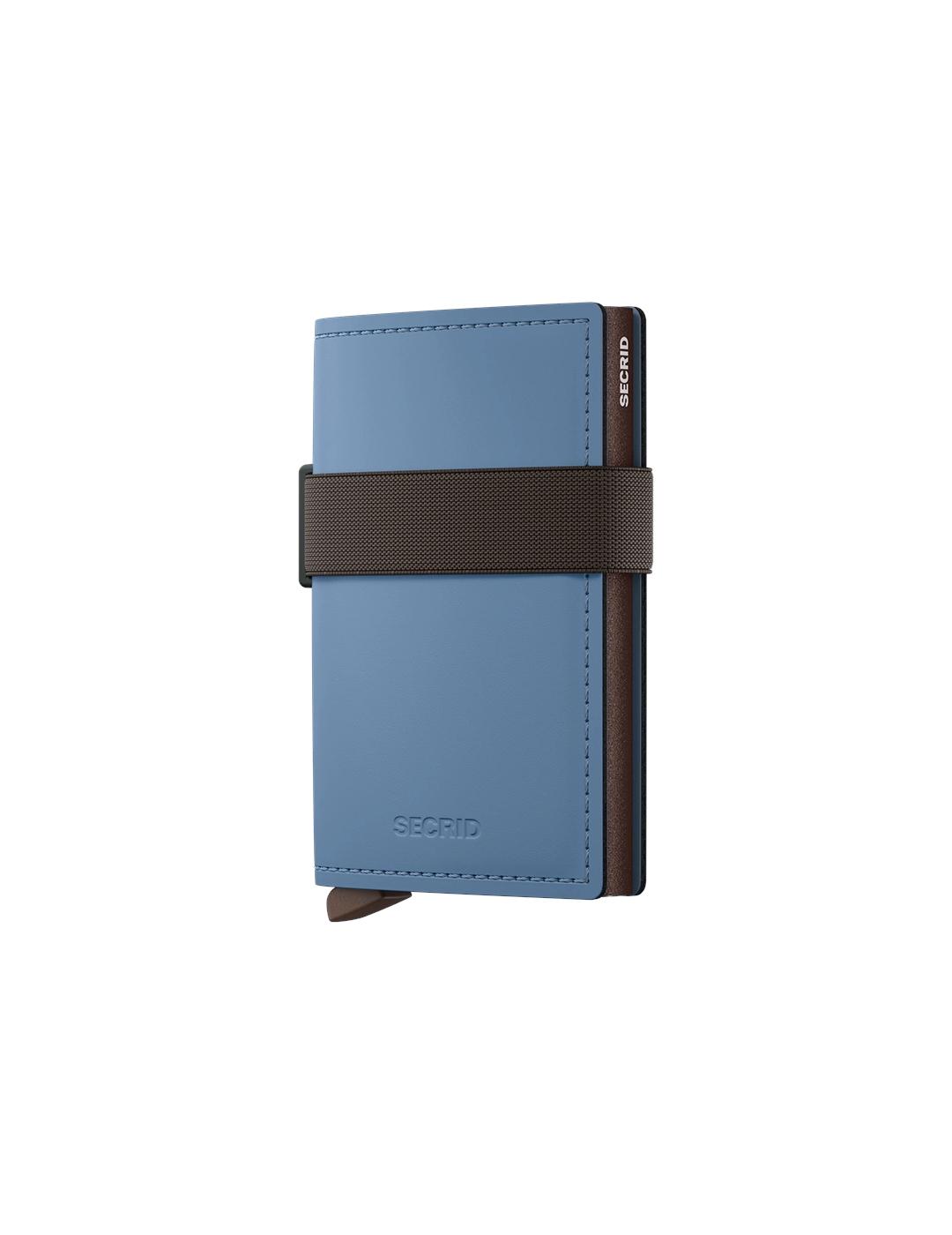 SECRID BANDWALLET STEEL BLUE BROWN