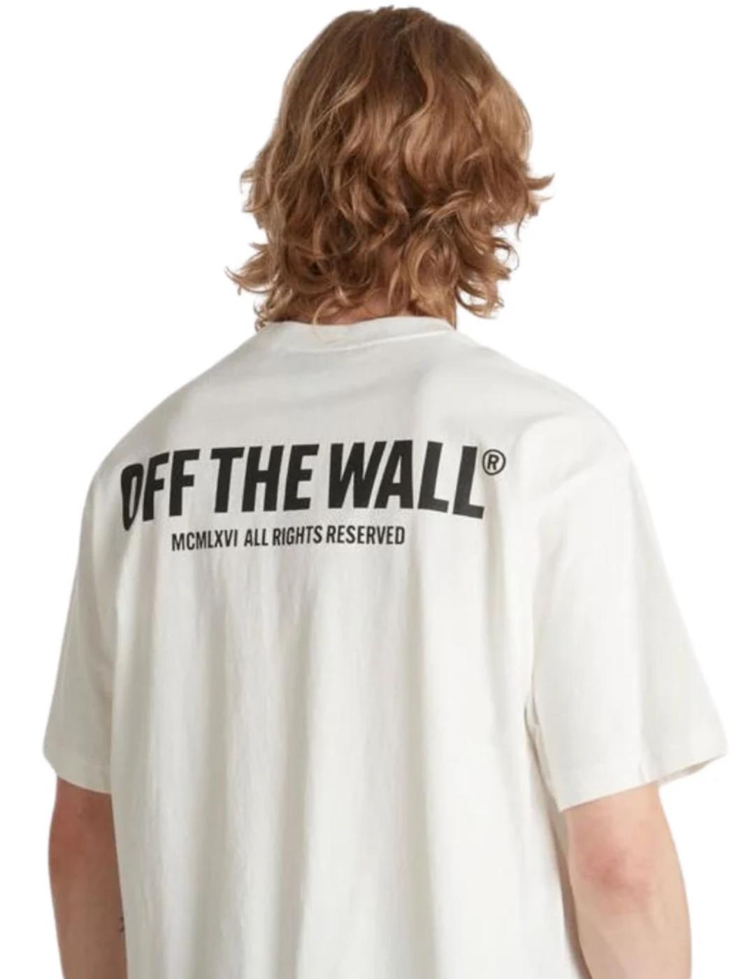 VANS CAMISETA BLANCA ORIGINAL