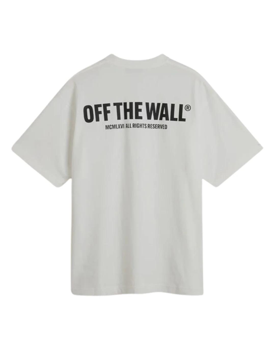 VANS CAMISETA BLANCA ORIGINAL