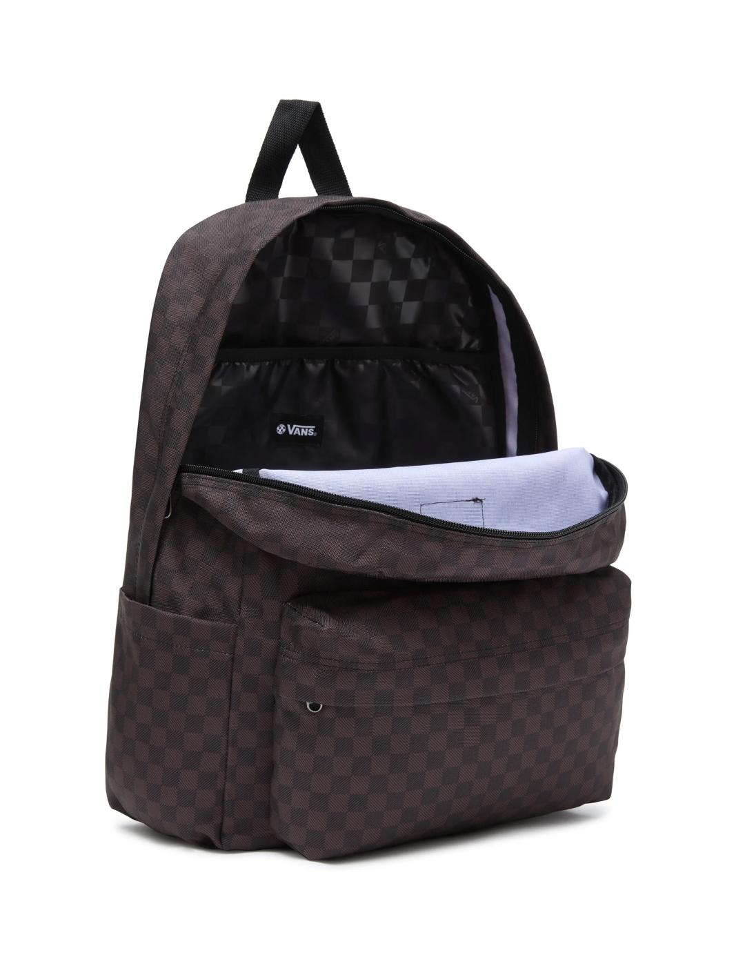 VANS MOCHILA CUADROS NEGRA OLD SKOOL CHECK