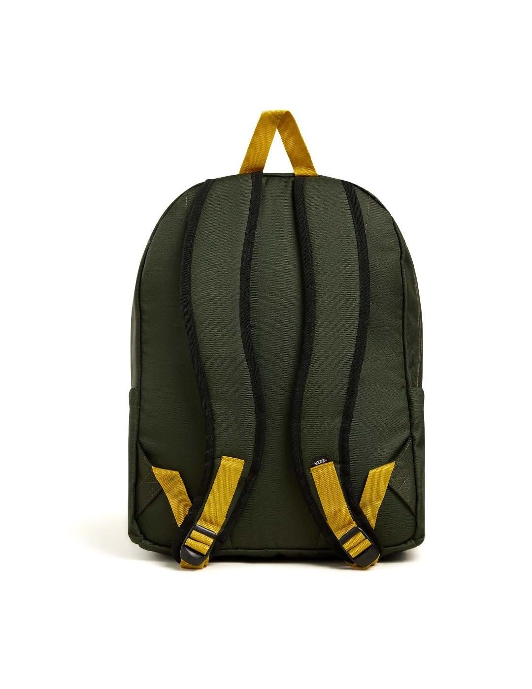 VANS MOCHILA VERDE AMARILLO OLD SKOOL