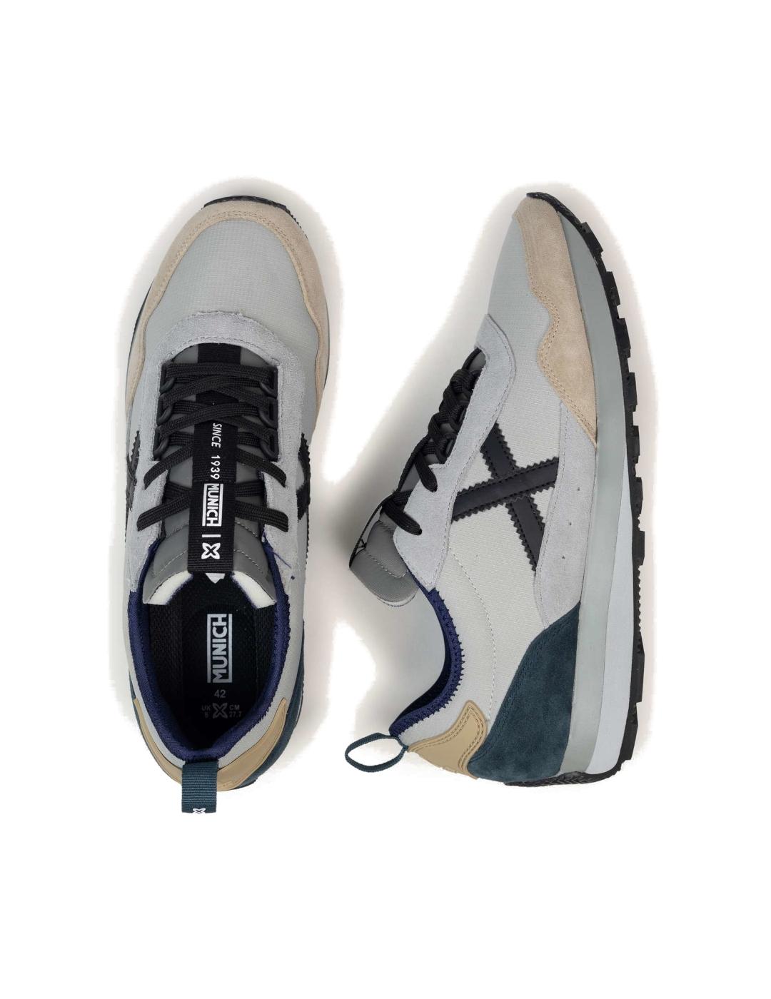 MUNICH ZAPATILLA UM 89 GRIS