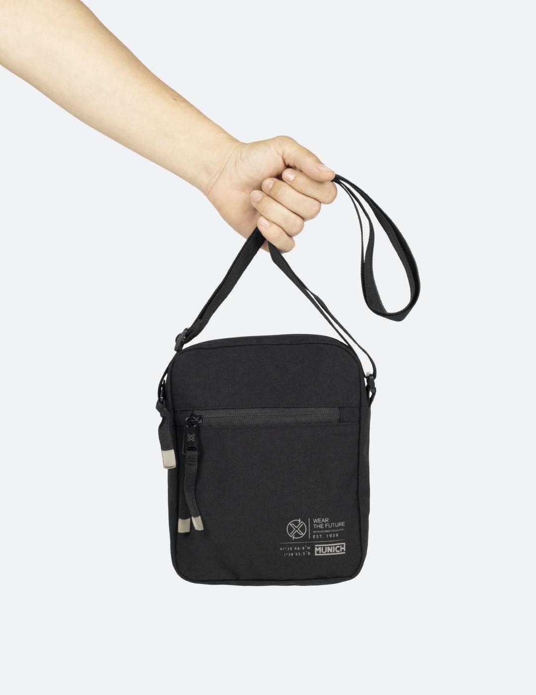 MUNICH CROSSBODY NEGRO TECA RECYCLED