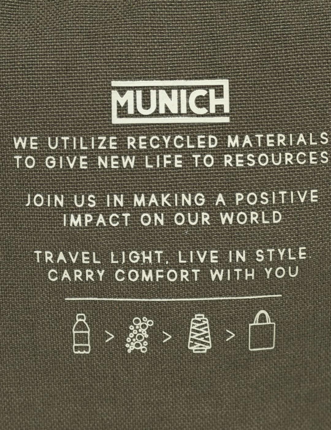 MUNICH CROSSBODY CAQUI TECA RECYCLED