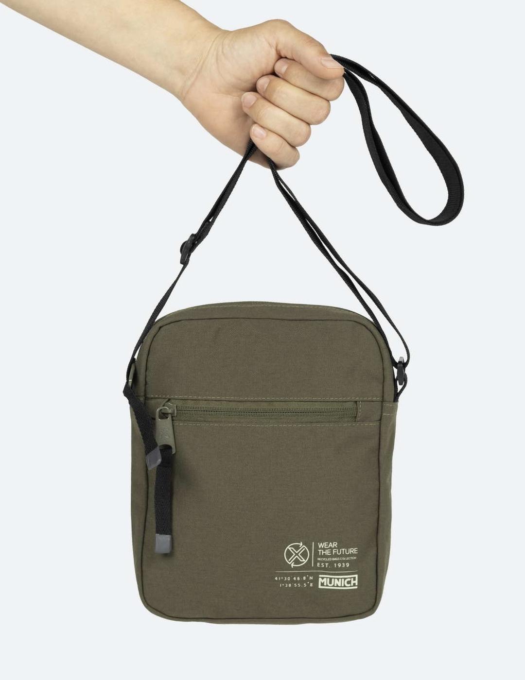 MUNICH CROSSBODY CAQUI TECA RECYCLED