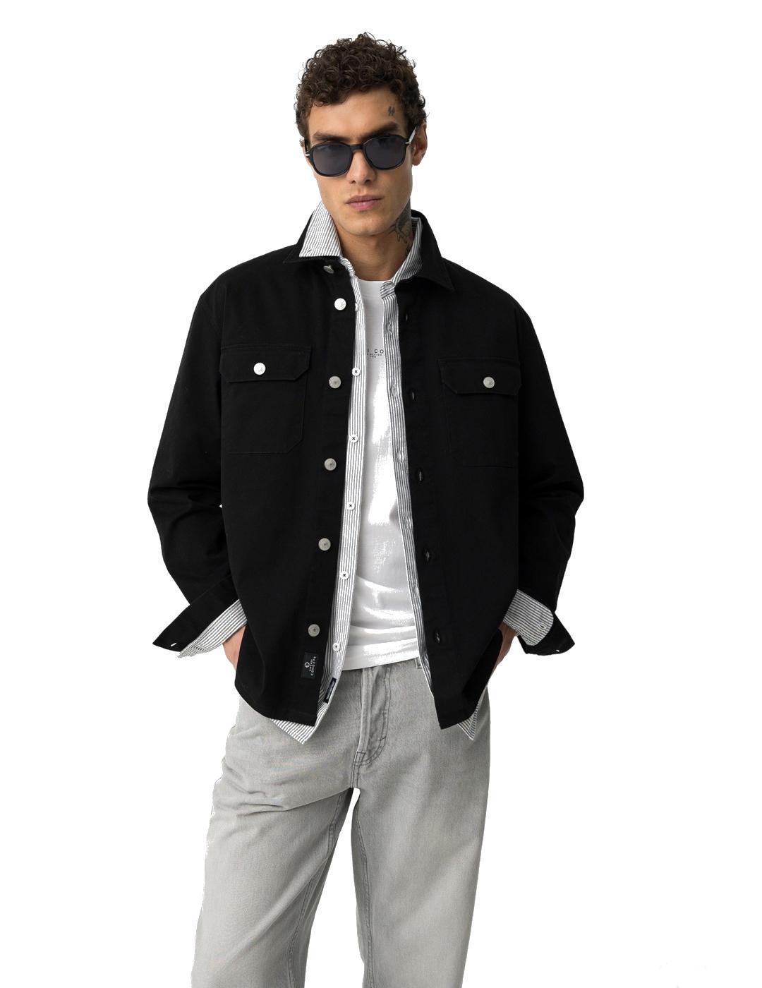 TIFFOSI SOBRECAMISA NEGRA COLUMBIA