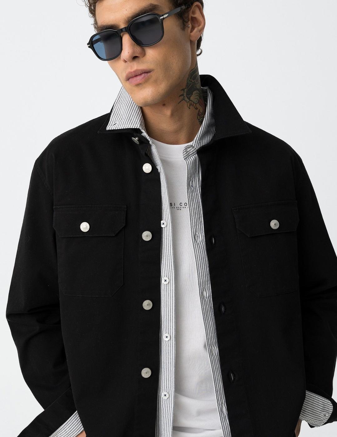 TIFFOSI SOBRECAMISA NEGRA COLUMBIA