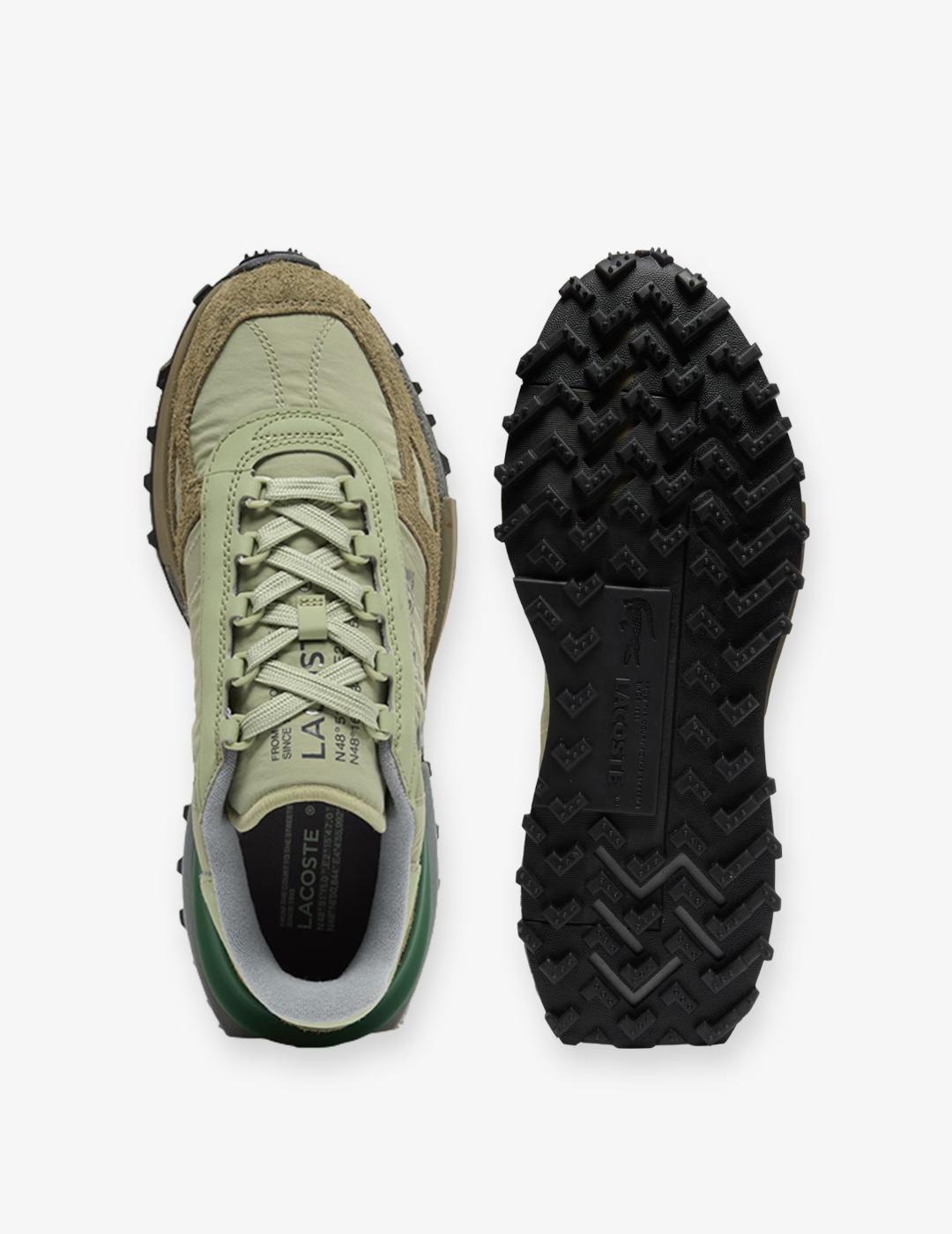 LACOSTE ZAPATILLA VERDE KHAKI ELITE ACTIVE 225