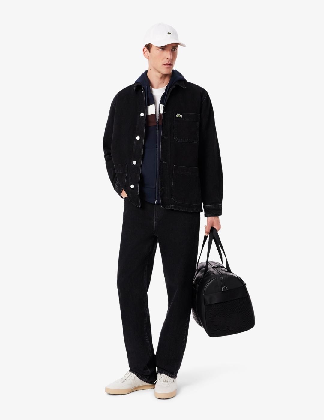 LACOSTE HOODIE CREMALLERA MARINO