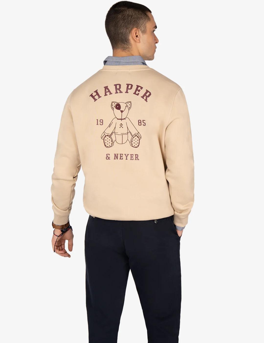HARPER SUDADERA TOSTADA ARTHUR