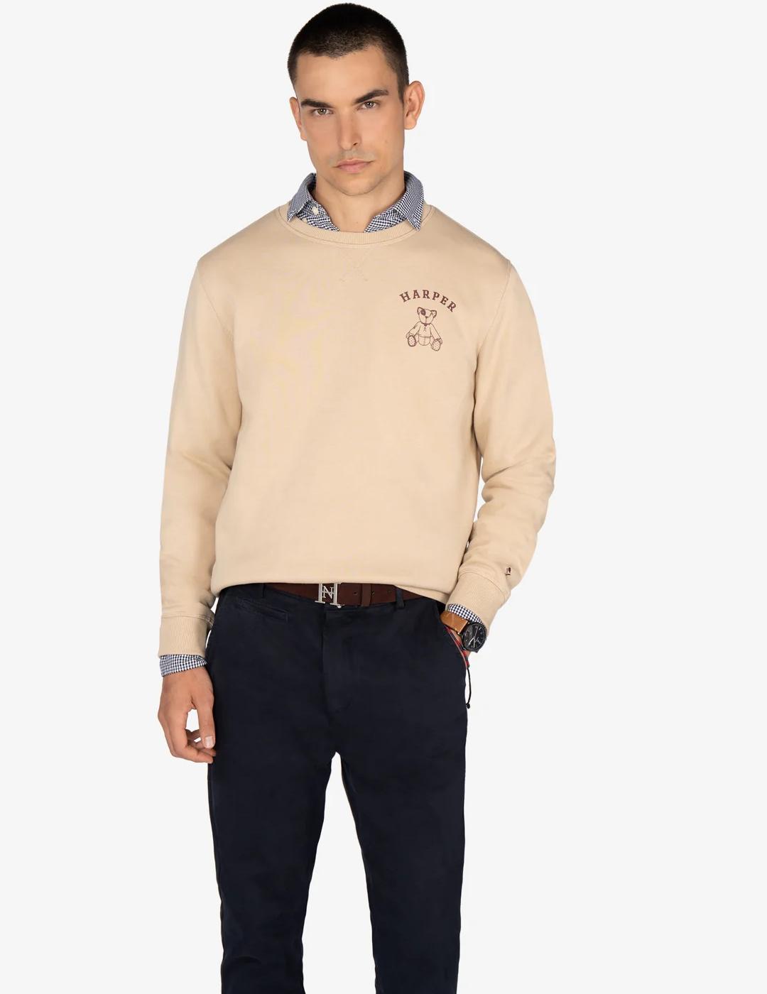 HARPER SUDADERA TOSTADA ARTHUR