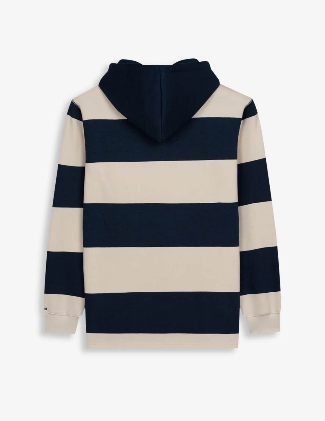 HARPER SUDADERA RAYAS AZUL GROOVY