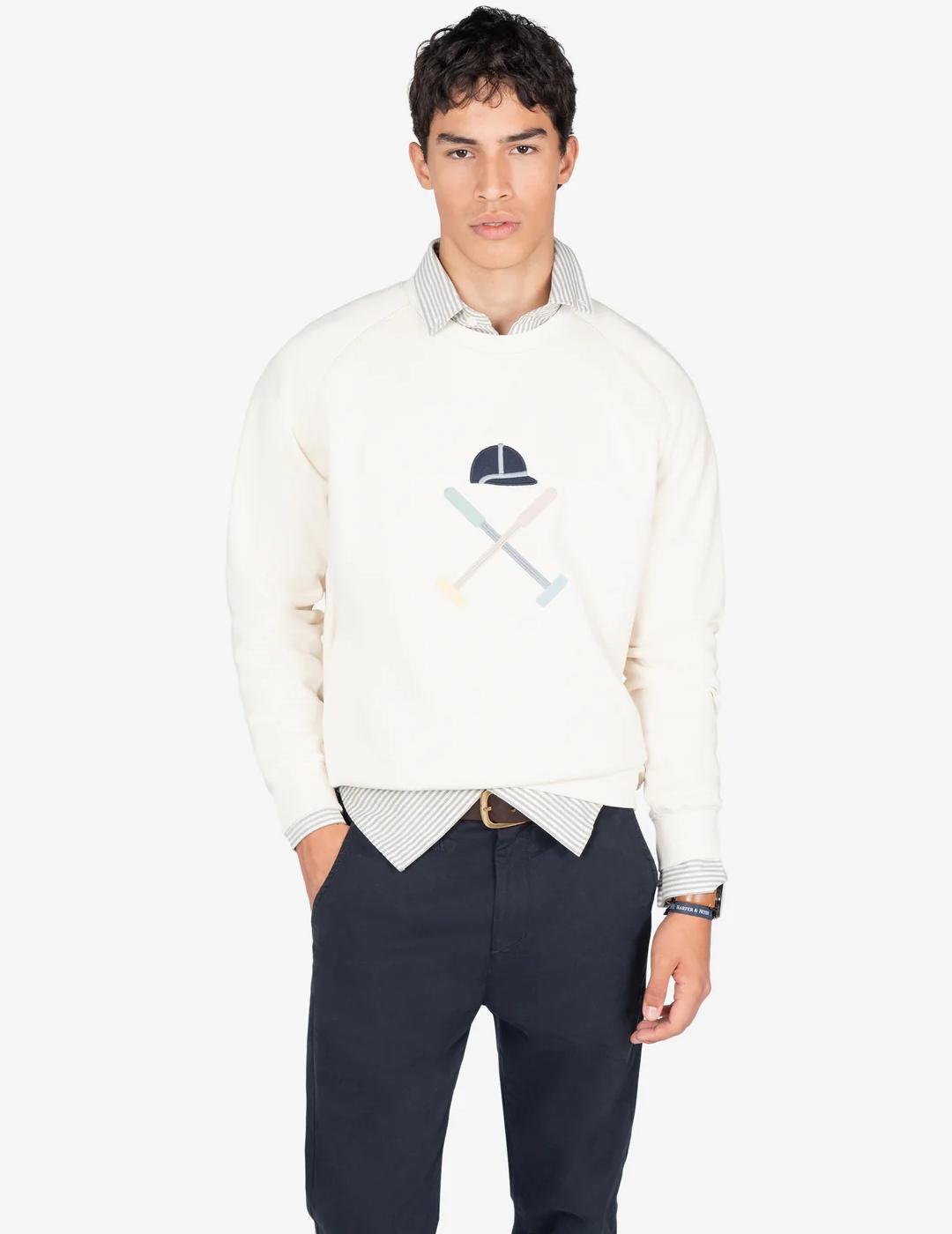 HARPER SUDADERA CRUDO VERMONT