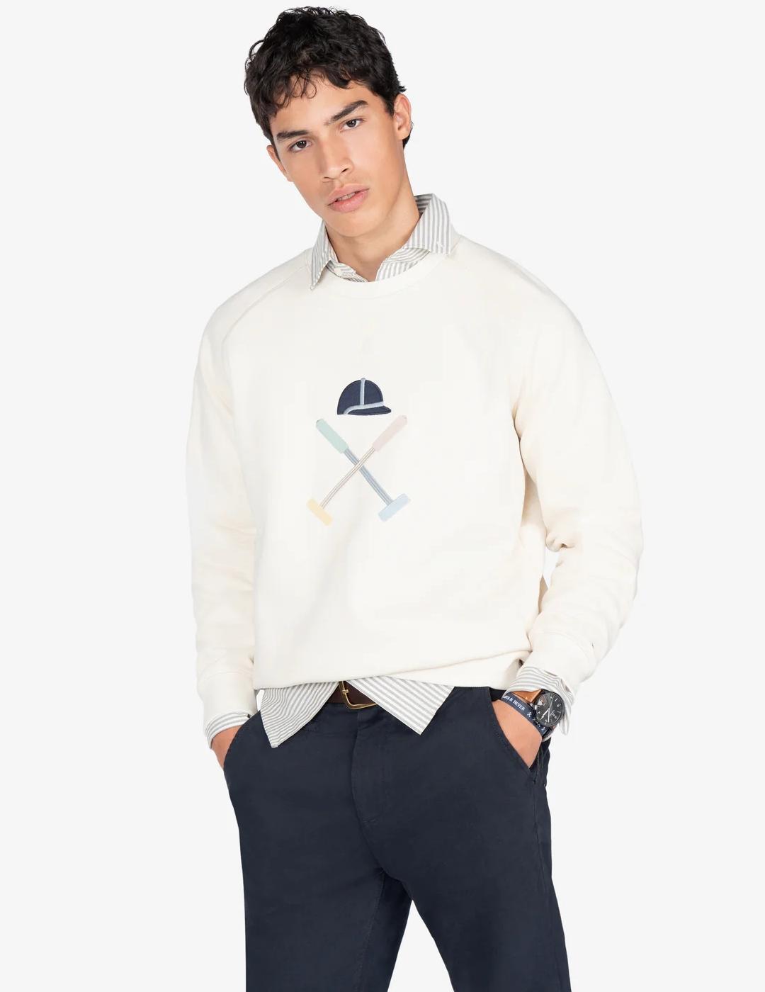 HARPER SUDADERA CRUDO VERMONT