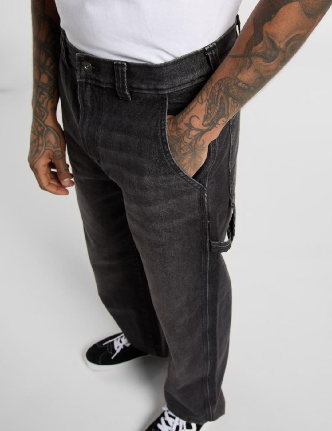 DICKIES PANTALON STEVENSVILLE CARPENTER BLACK WASH