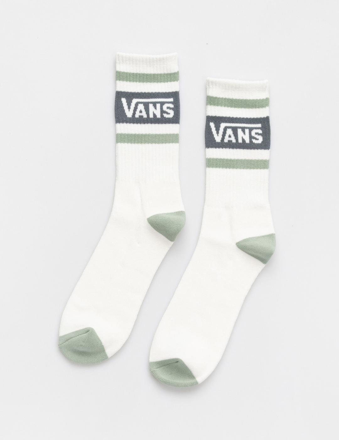 VANS CALCETINES DROP V OLIVE GRAY