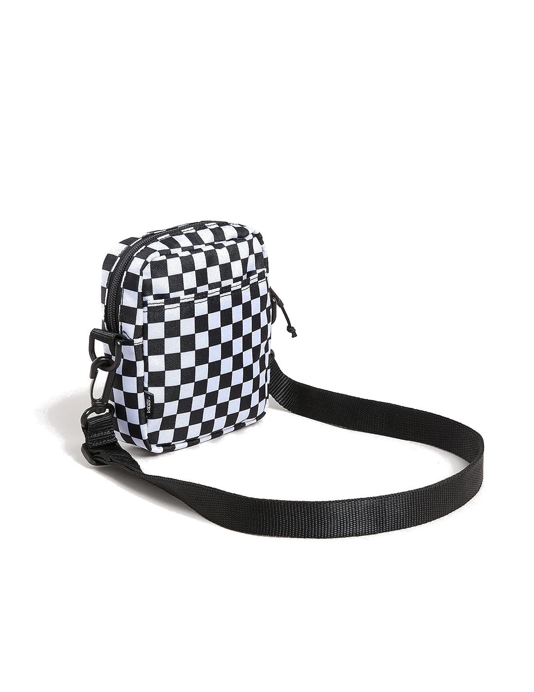 VANS BANDOLERA CUADROS BLACK WHITE