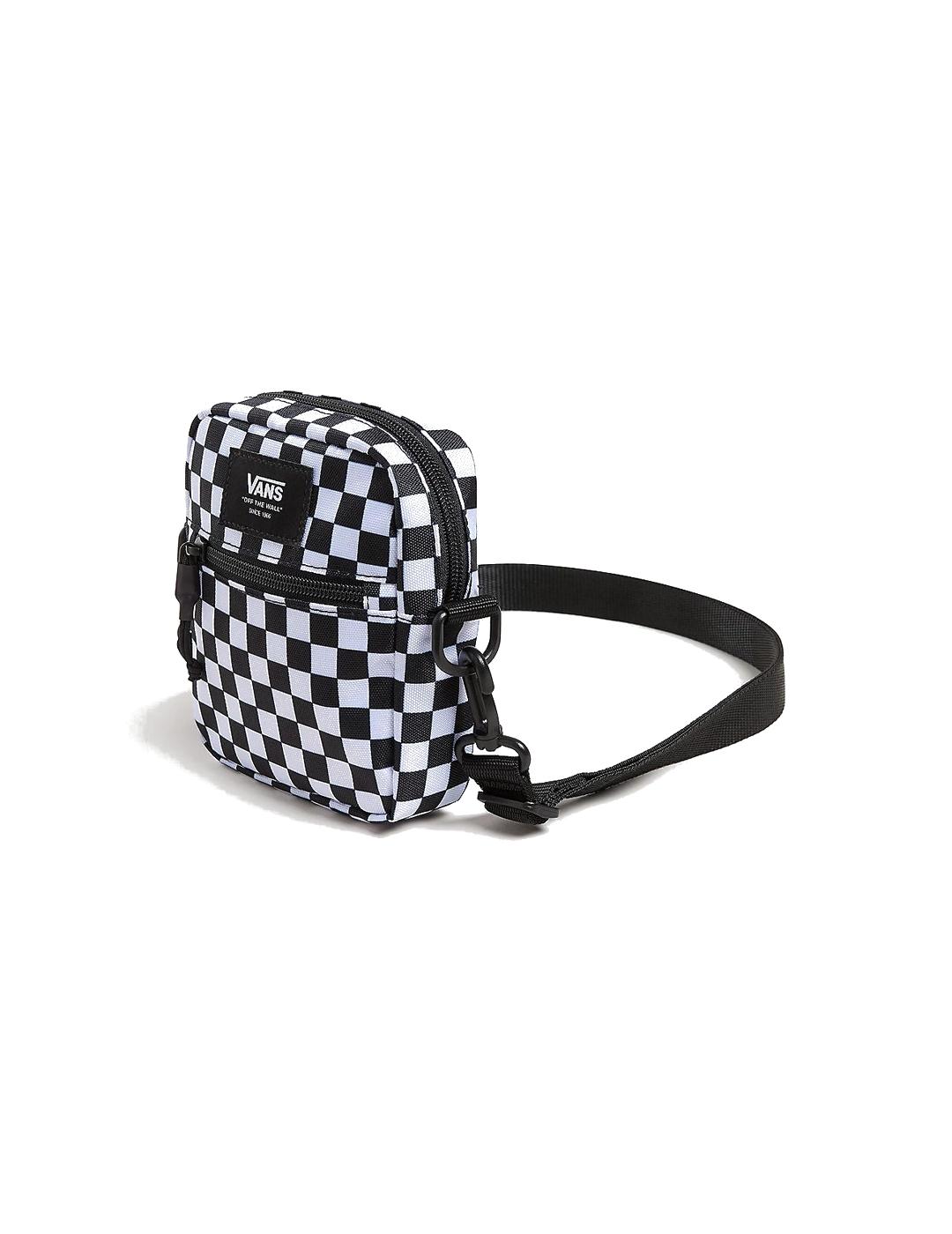 VANS BANDOLERA CUADROS BLACK WHITE