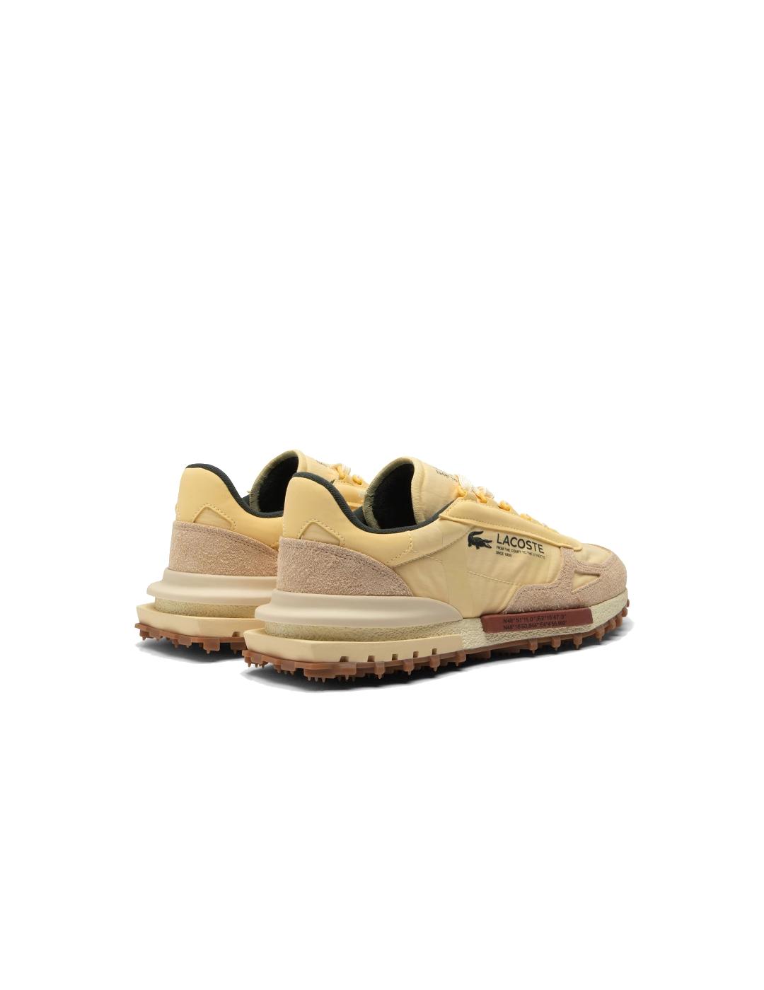 LACOSTE ZAPATILLA YELLOW GUM ELITE ACTIVE 225
