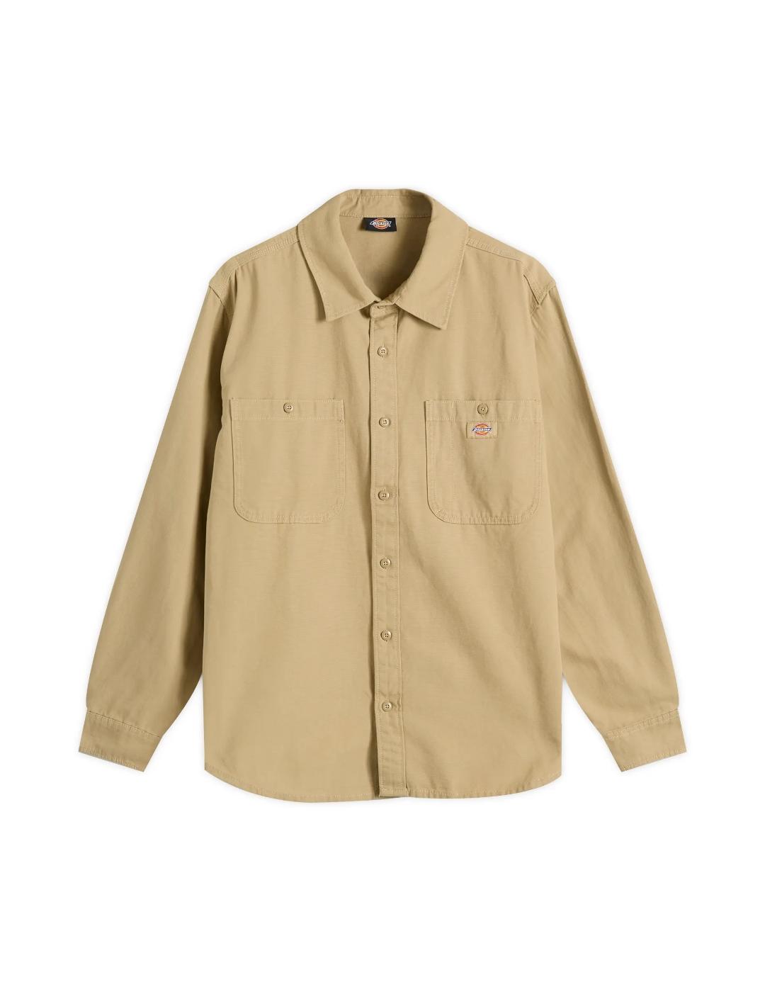 DICKIES CAMISA CANVAS DESERT SAND