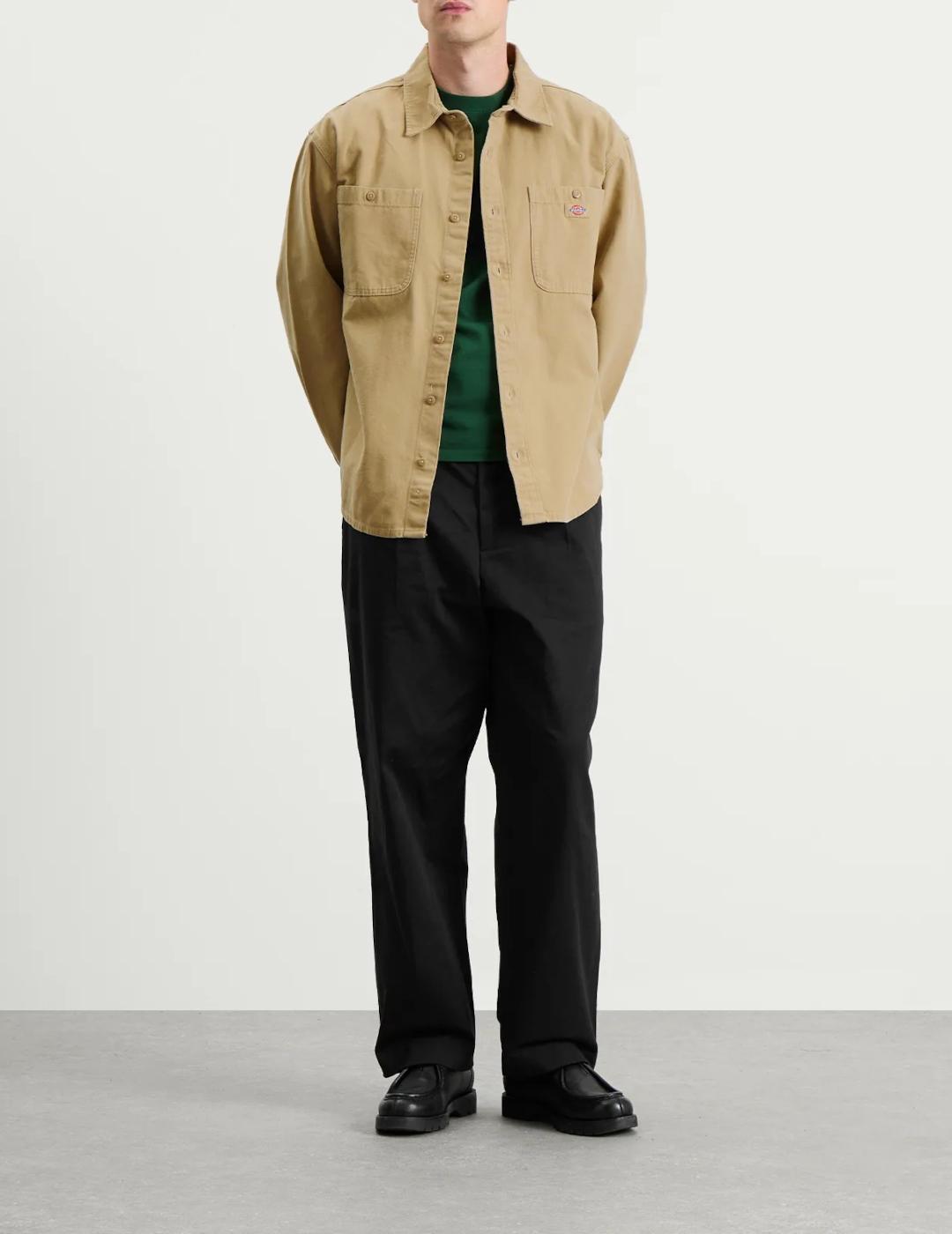 DICKIES CAMISA CANVAS DESERT SAND