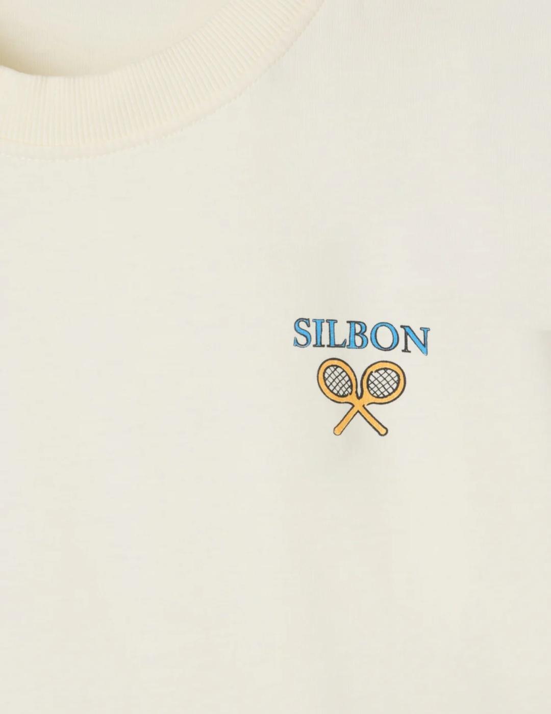 SILBON CAMISETA BEIGE RELAXED PERFECT SET