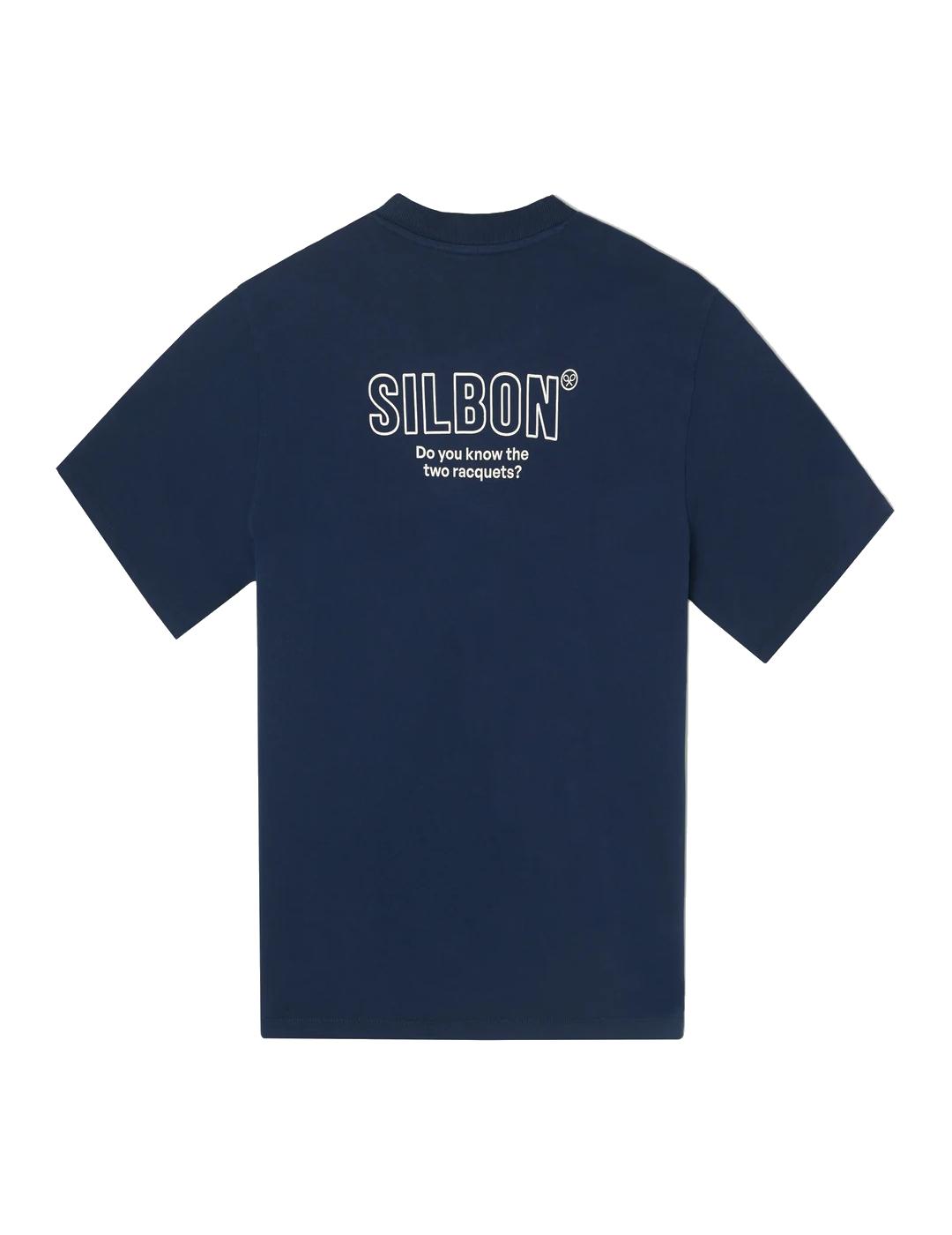 SILBON CAMISETA MARINO FIT TWO RACKETS