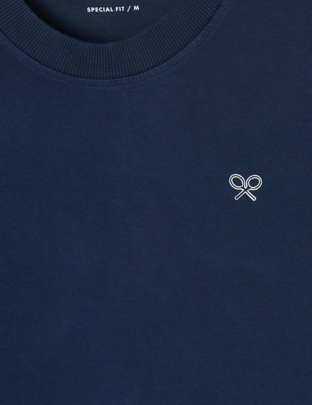 SILBON CAMISETA MARINO FIT TWO RACKETS