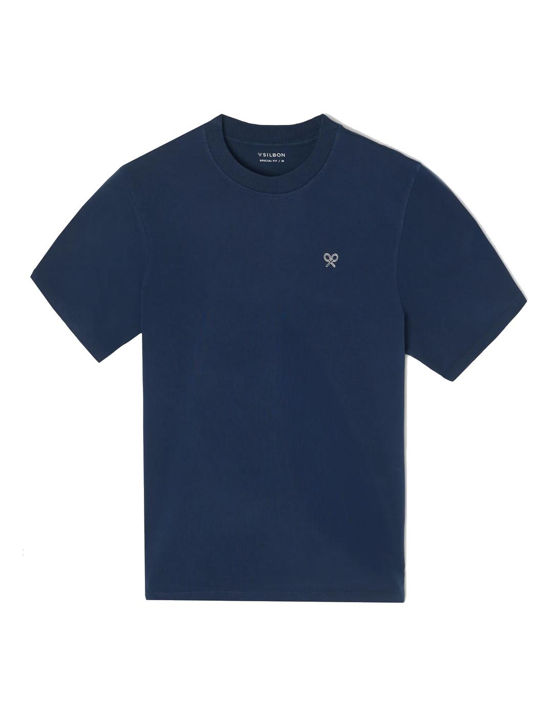 SILBON CAMISETA MARINO FIT TWO RACKETS