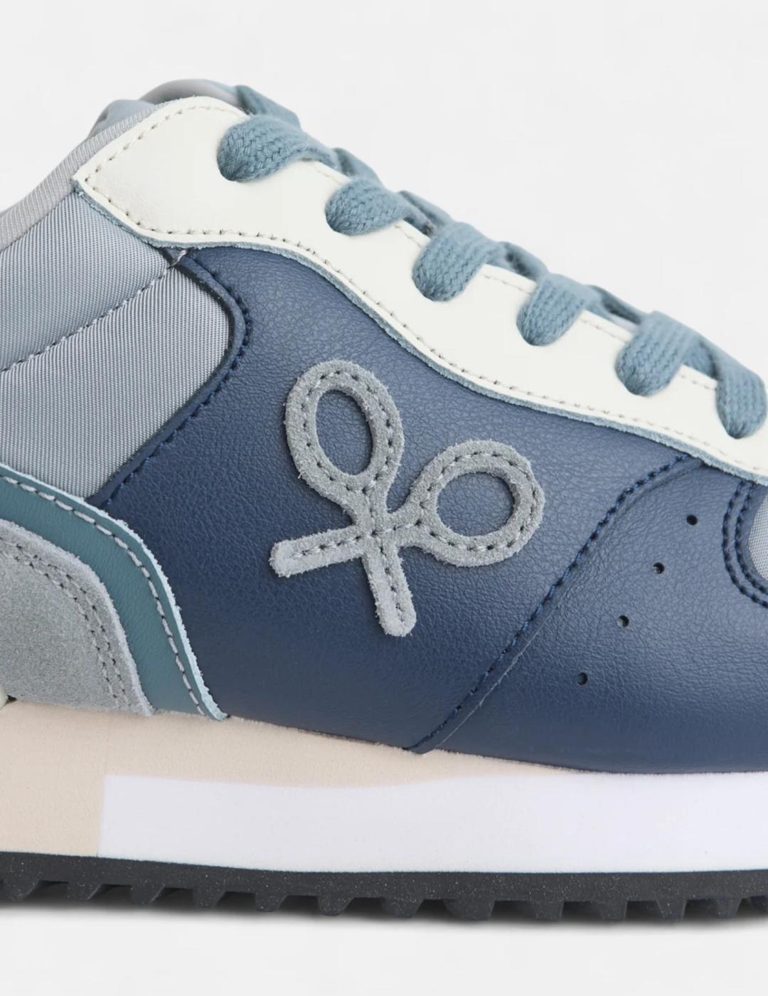 SILBON ZAPATILLA MARINO GRIS RUNNING