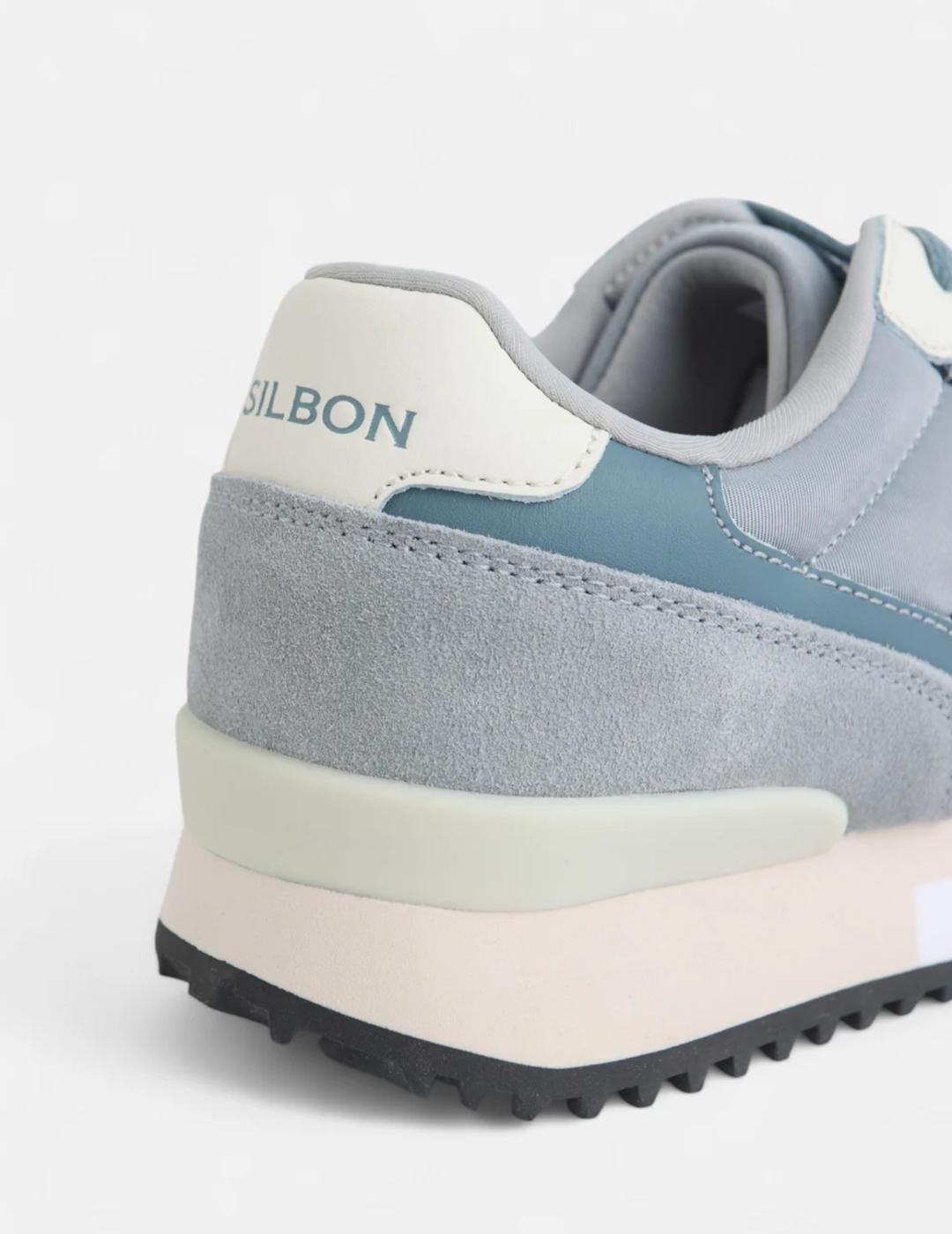 SILBON ZAPATILLA MARINO GRIS RUNNING