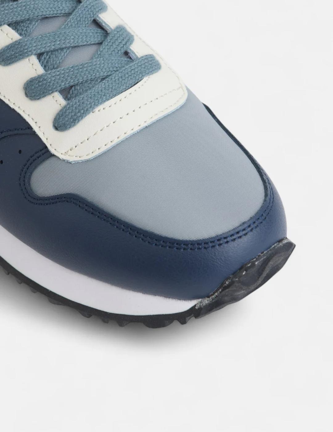 SILBON ZAPATILLA MARINO GRIS RUNNING