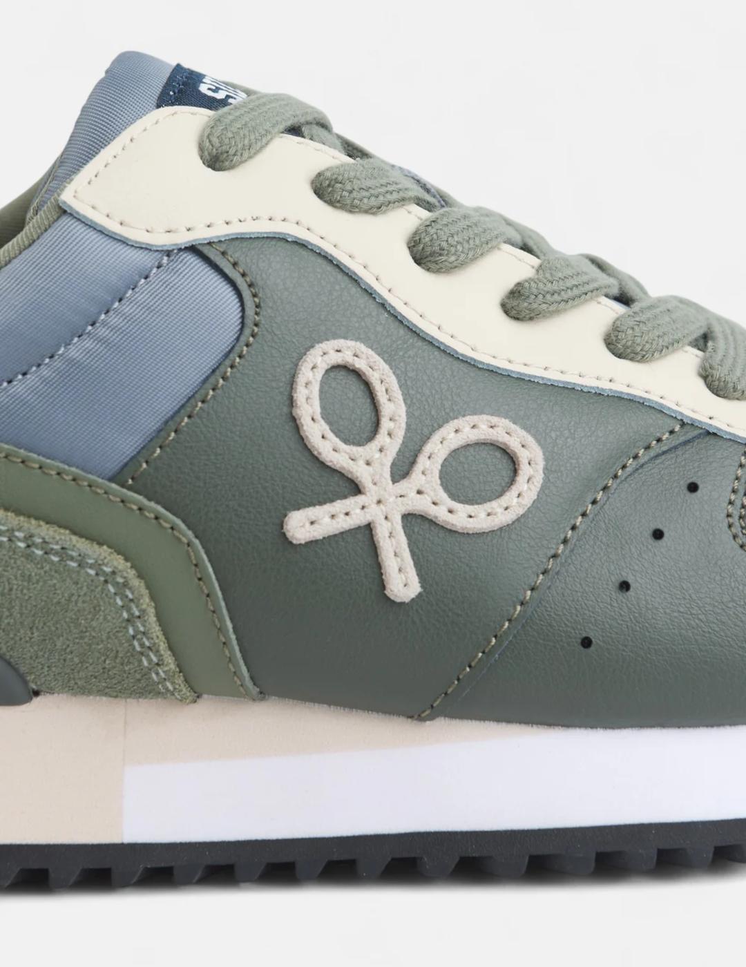 SILBON ZAPATILLA VERDE RUNING