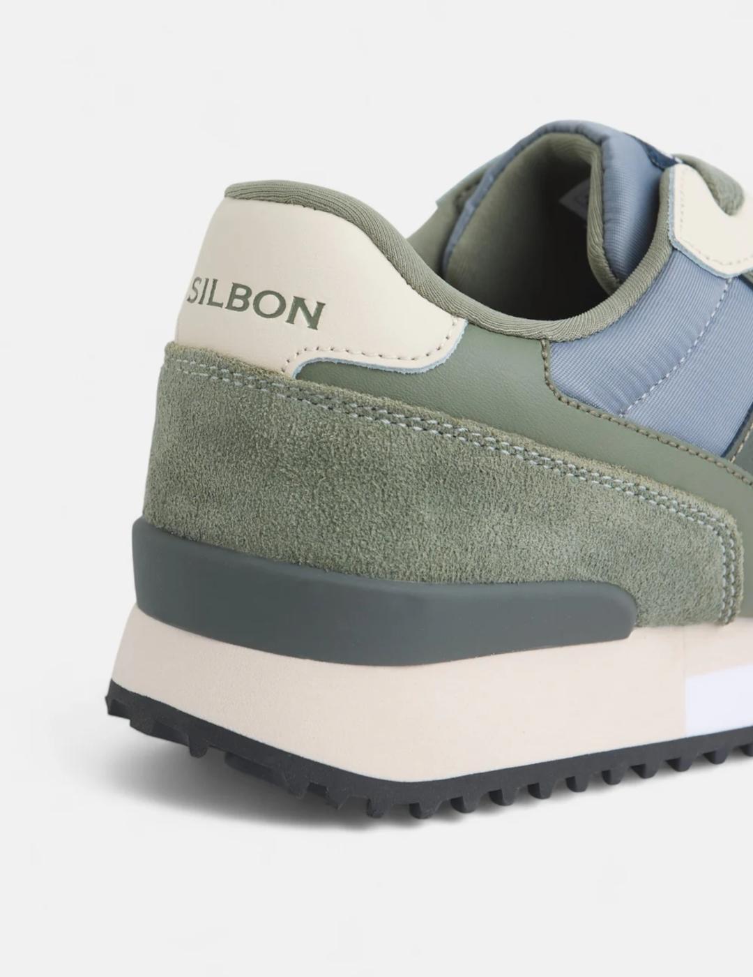 SILBON ZAPATILLA VERDE RUNING