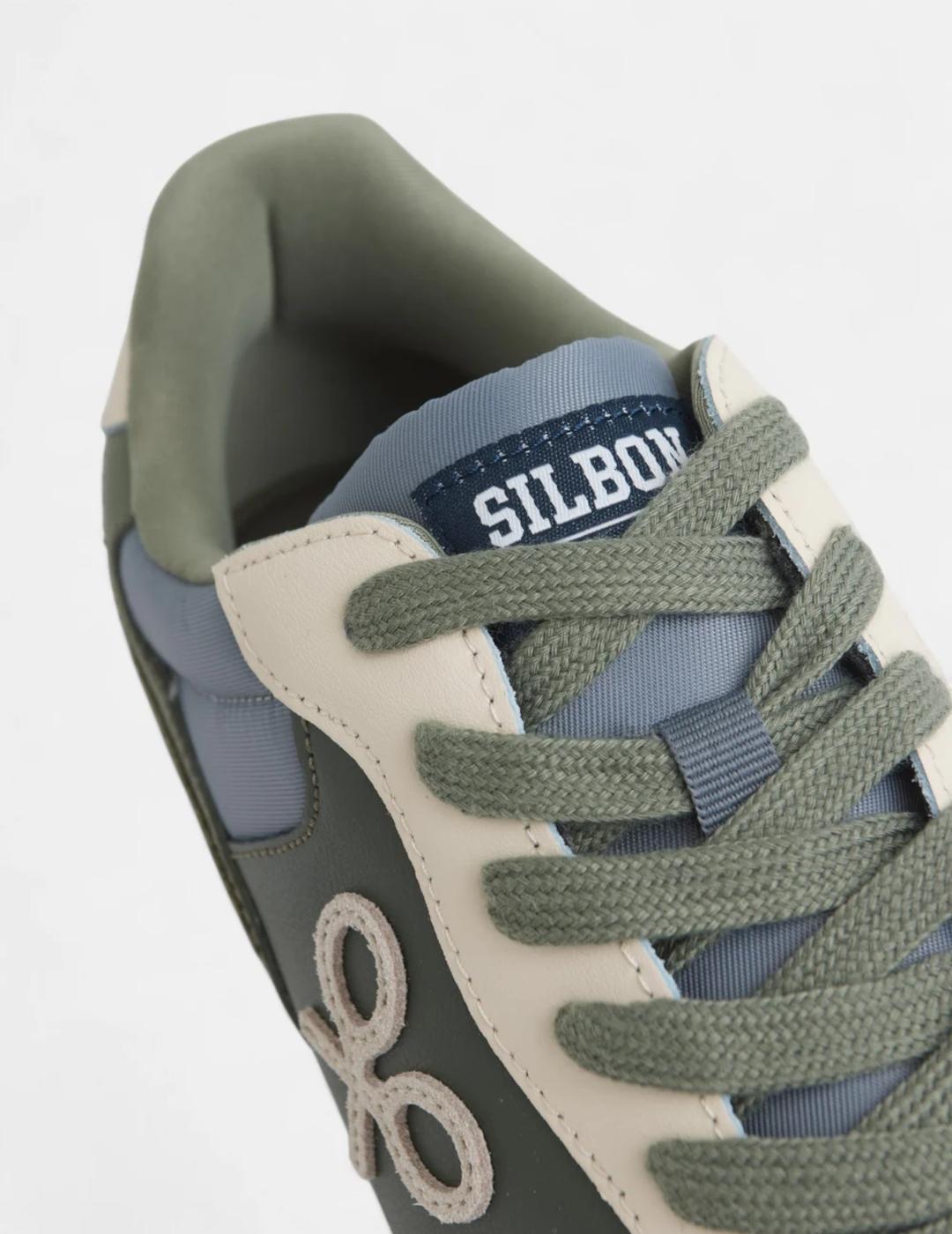 SILBON ZAPATILLA VERDE RUNING