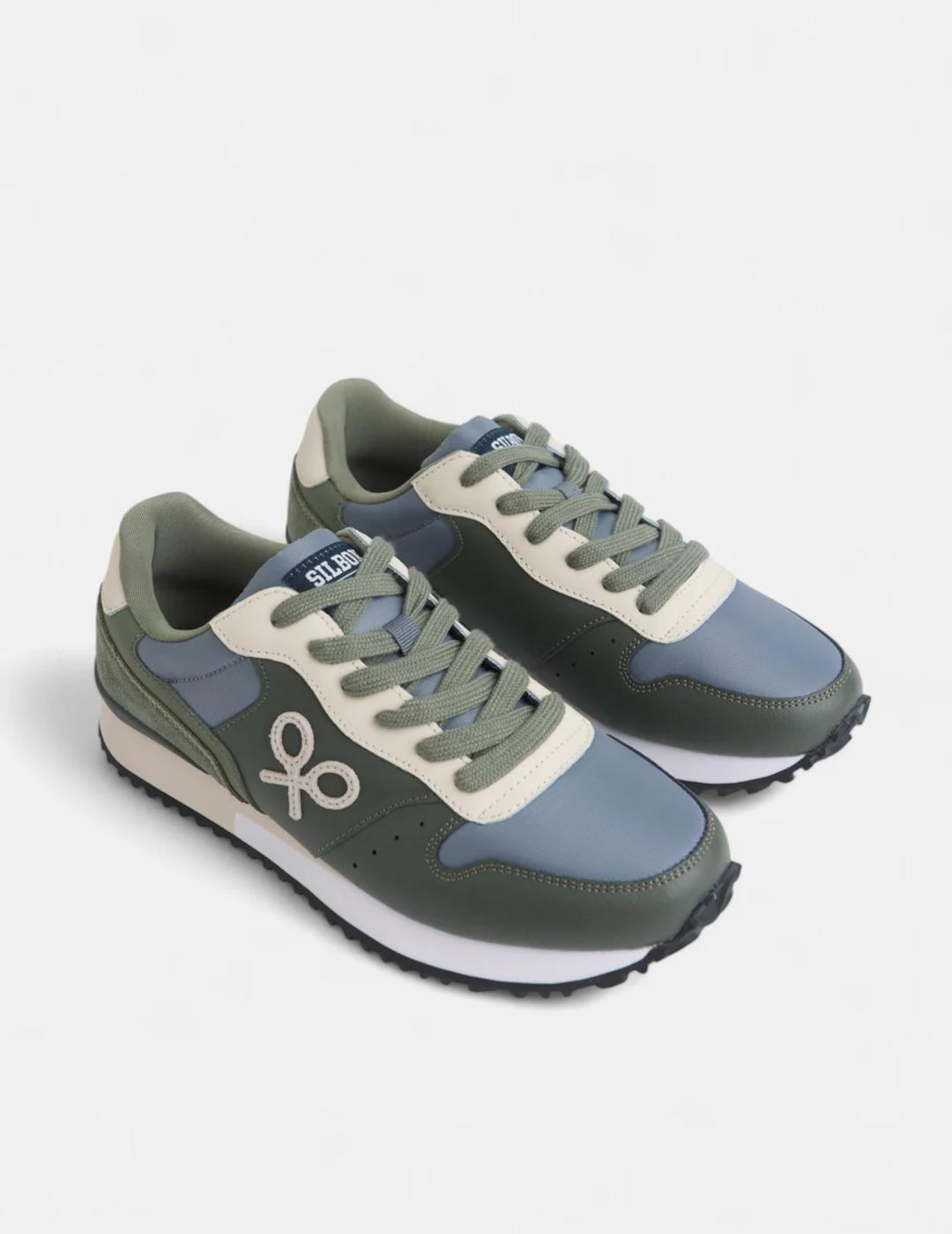 SILBON ZAPATILLA VERDE RUNING