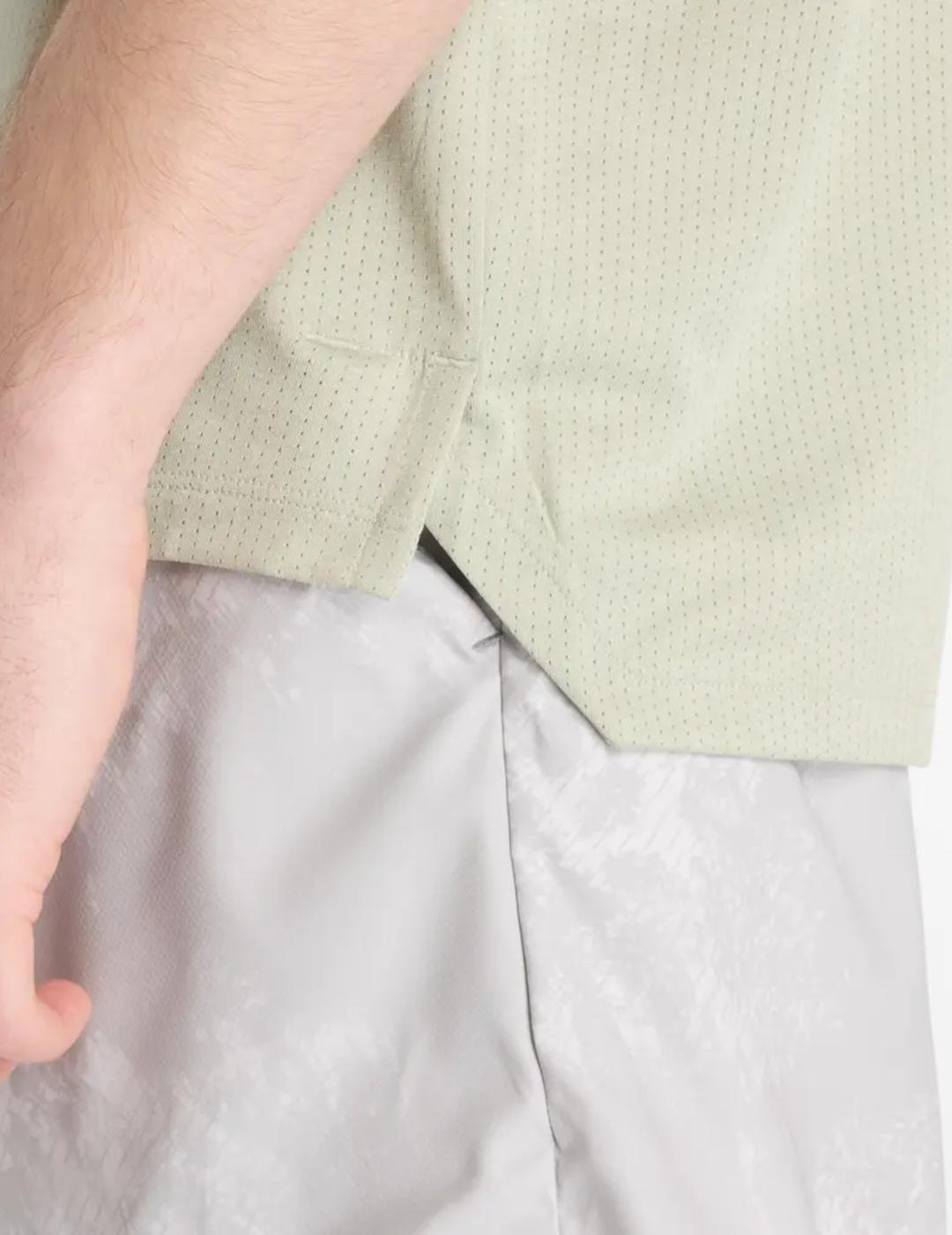 NEW BALANCE CAMISETA TECNICA VERDE CLARO