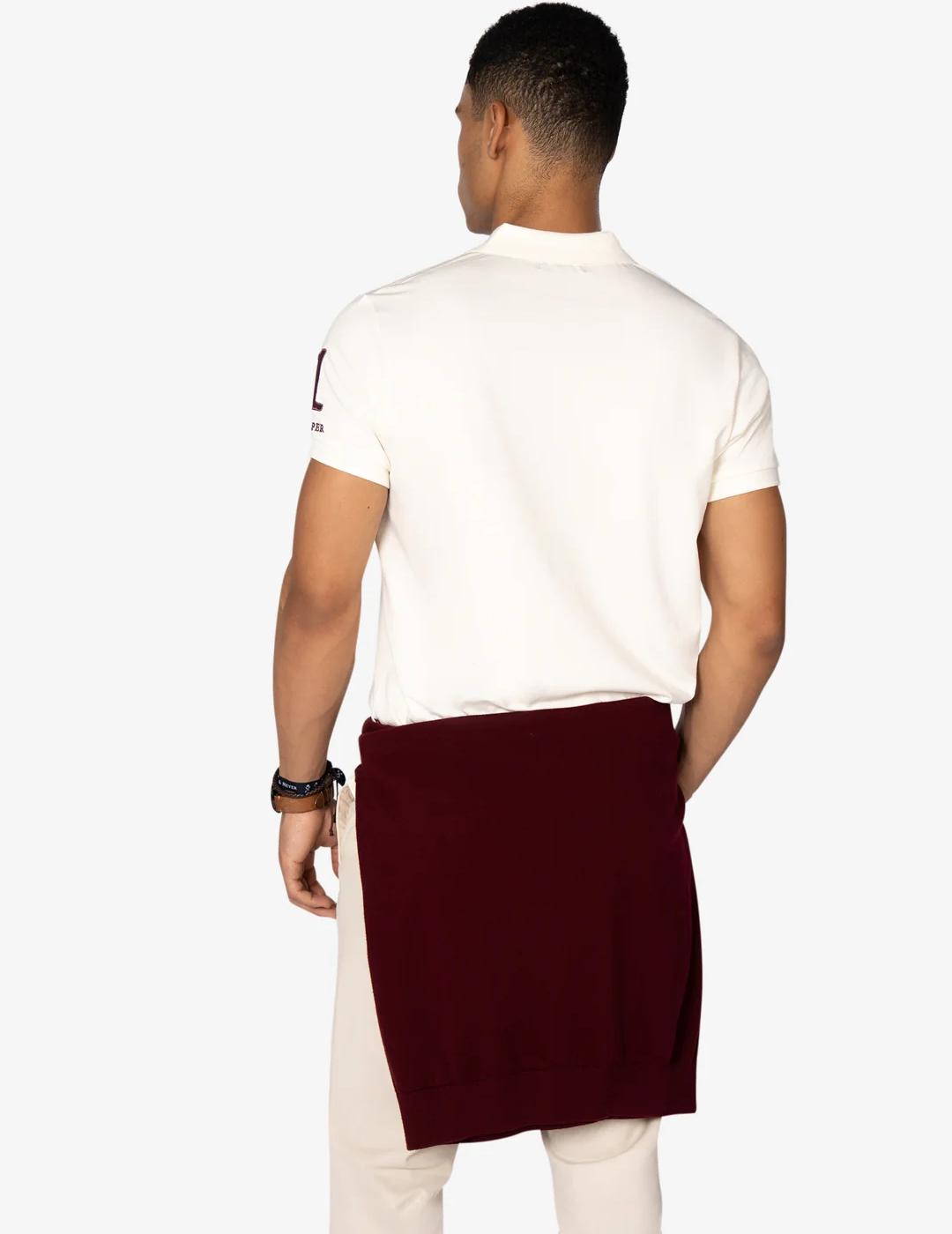 HARPER POLO BLANCO ROTO WINNER