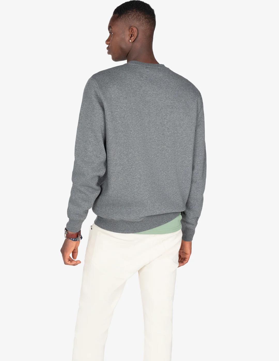 HARPER SUDADERA GRIS RUGBY