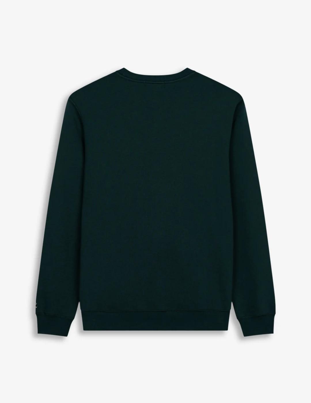 HARPER SUDADERA VERDE BOTELLA RUGBY