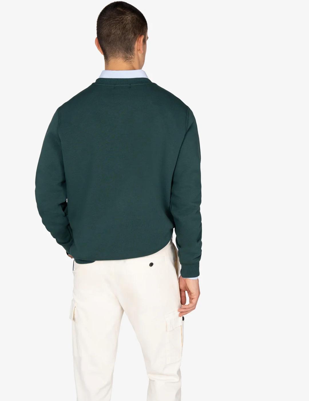 HARPER SUDADERA VERDE BOTELLA RUGBY