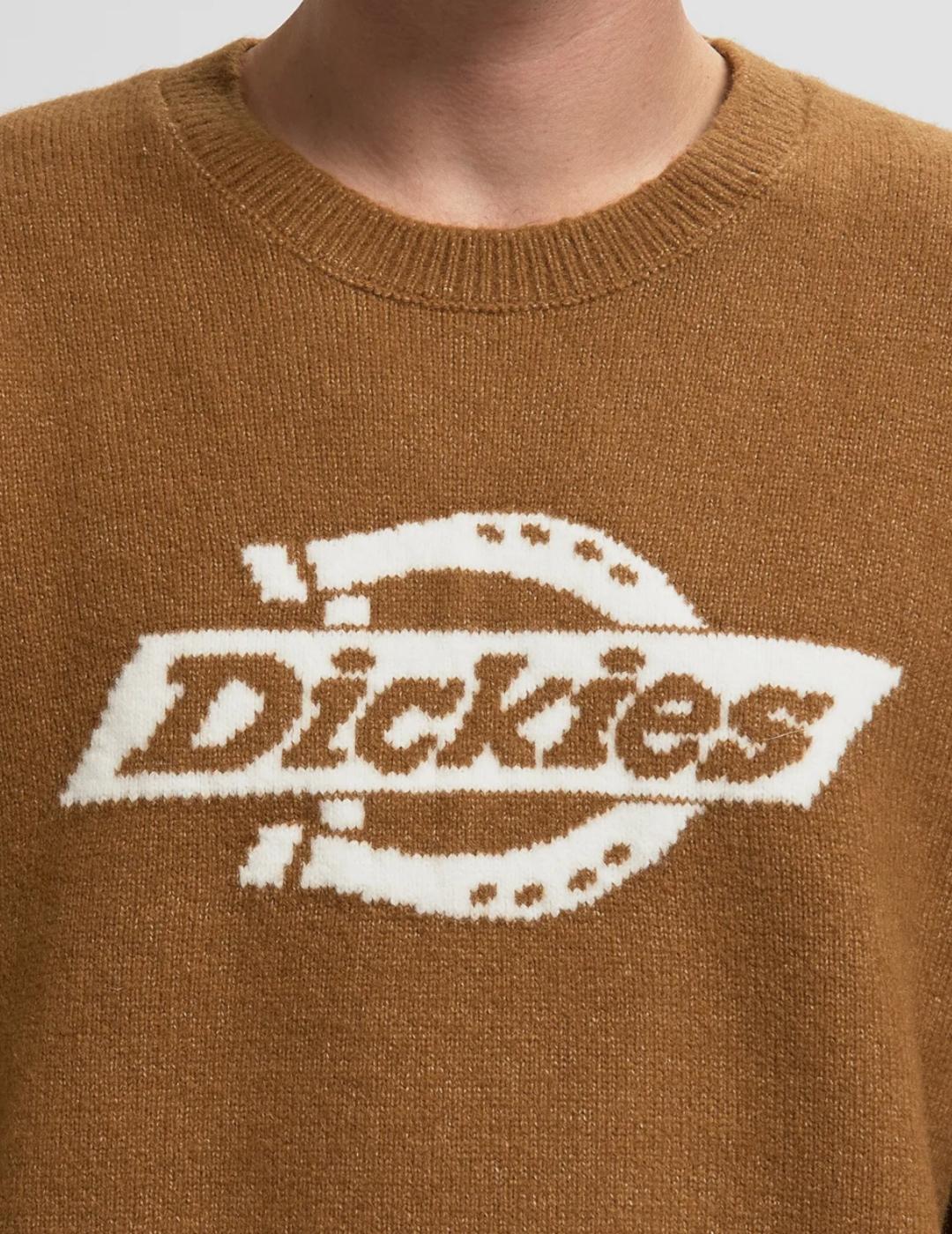 DICKIES JERSEY MARRON RUSTON