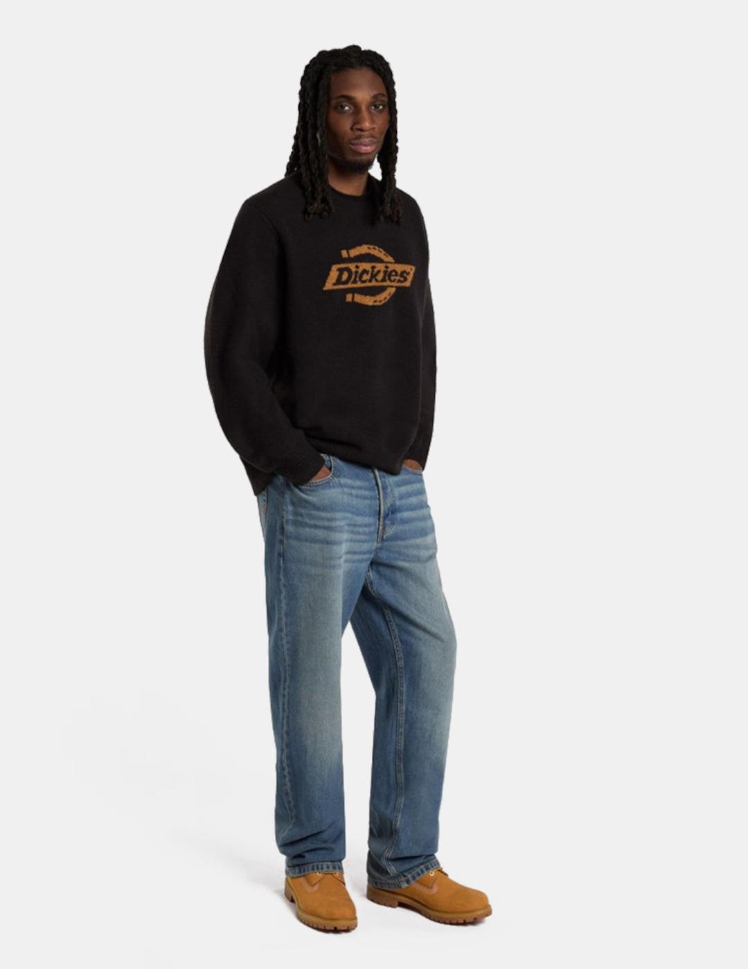 DICKIES JERSEY NEGRO RUSTON