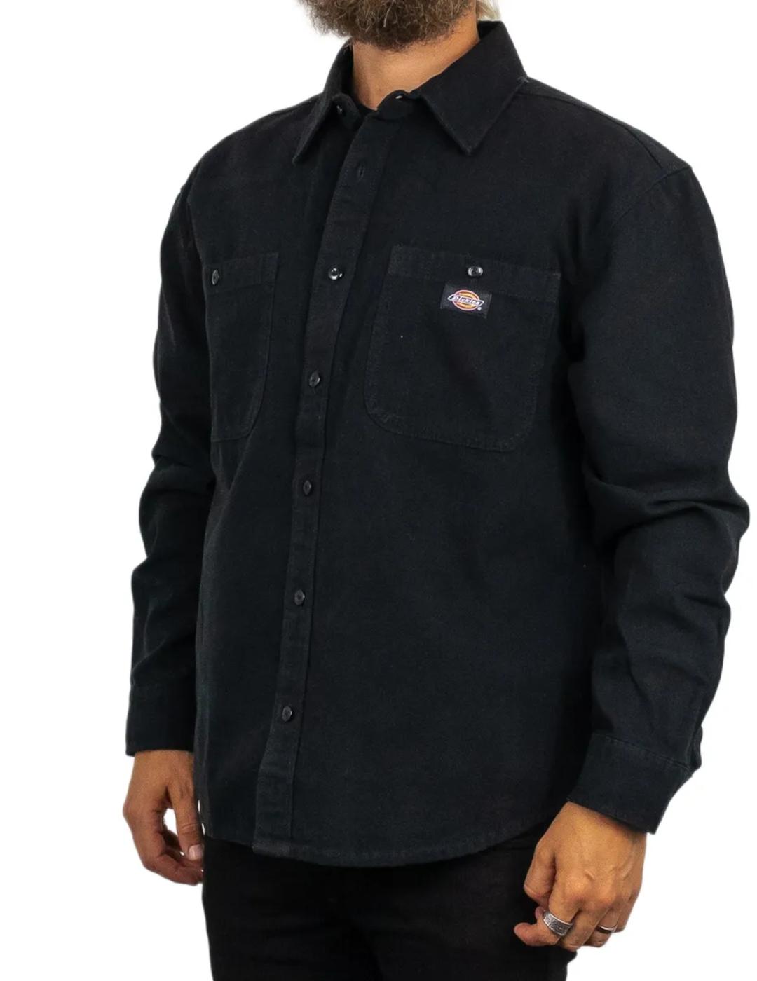 DICKIES CAMISA NEGRA CANVAS