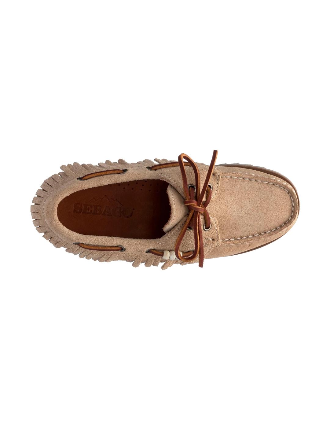 SEBAGO ZAPATO CAMEL RANGER SUEDE FRINGE